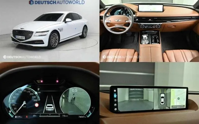 쏘나타뉴라이즈 중고차 G80(RG3) 3.5 가솔린 터보 AWD 매물 사진 12 - 2023/05 74,040km